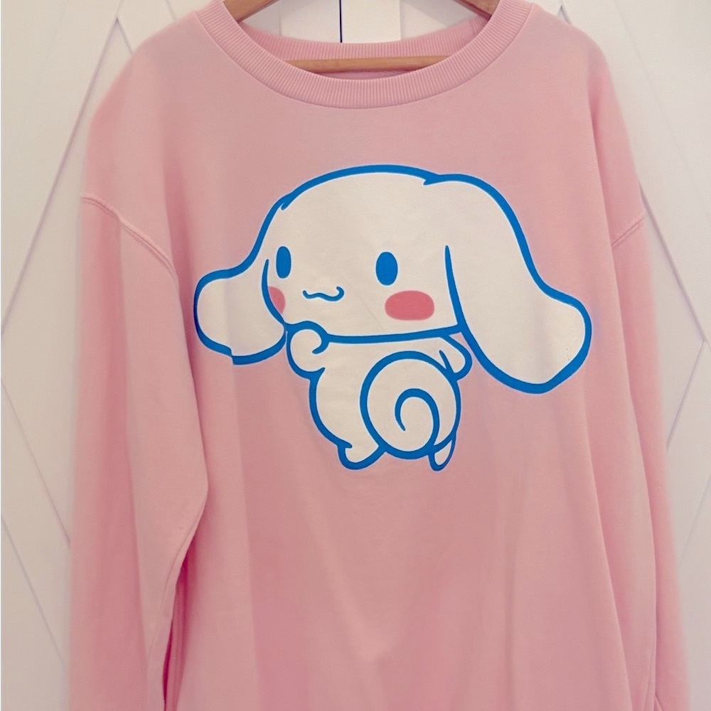 Sanrio Cinnamoroll sweatshirt pink